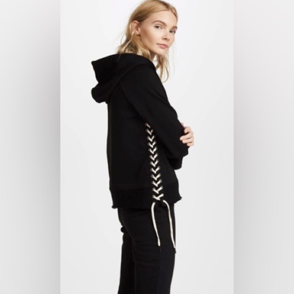 Pam & Gela Lace  Up Hollywood Hoodie - Picture 6 of 6
